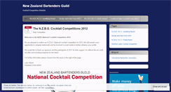 Desktop Screenshot of nzbartendersguild.wordpress.com