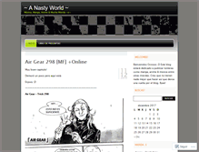 Tablet Screenshot of anastyworld.wordpress.com