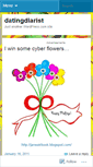 Mobile Screenshot of datingdiarist.wordpress.com