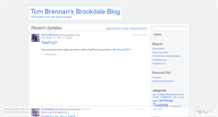 Desktop Screenshot of brennanwbjb.wordpress.com