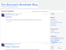 Tablet Screenshot of brennanwbjb.wordpress.com