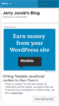 Mobile Screenshot of jerlinworld.wordpress.com