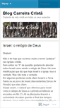 Mobile Screenshot of carreiracrista.wordpress.com