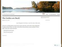 Tablet Screenshot of hotelkenney.wordpress.com