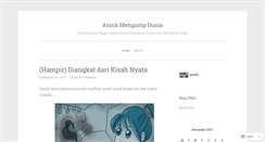 Desktop Screenshot of aninkdansemua.wordpress.com