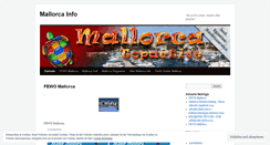 Desktop Screenshot of mallorcatop.wordpress.com