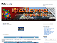 Tablet Screenshot of mallorcatop.wordpress.com