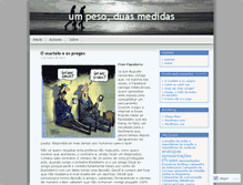 Tablet Screenshot of 1peso2medidas.wordpress.com