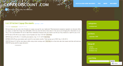 Desktop Screenshot of copay.wordpress.com