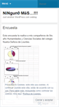 Mobile Screenshot of ningunomas.wordpress.com