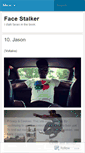 Mobile Screenshot of facestalker.wordpress.com