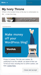 Mobile Screenshot of myivorythrone.wordpress.com