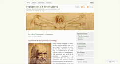 Desktop Screenshot of intelligenza.wordpress.com