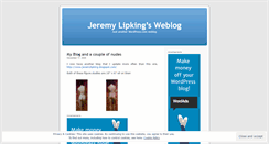 Desktop Screenshot of lipking.wordpress.com