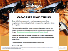 Tablet Screenshot of jardinideas.wordpress.com