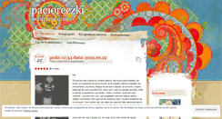 Desktop Screenshot of pacioreczki.wordpress.com