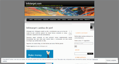 Desktop Screenshot of infotarget.wordpress.com