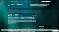 Desktop Screenshot of flexvn.wordpress.com