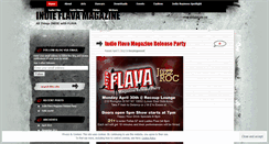 Desktop Screenshot of indieflavamagazine.wordpress.com