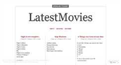 Desktop Screenshot of moviechannel.wordpress.com