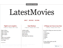 Tablet Screenshot of moviechannel.wordpress.com