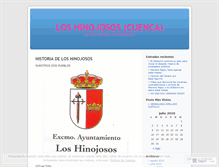 Tablet Screenshot of loshinojosos.wordpress.com