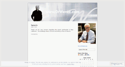 Desktop Screenshot of drwentz.wordpress.com