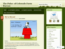 Tablet Screenshot of cofarmbureaublog.wordpress.com