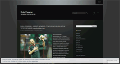 Desktop Screenshot of bolapasaran.wordpress.com