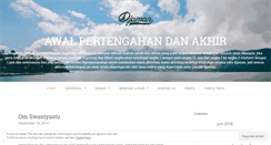 Desktop Screenshot of djaman.wordpress.com