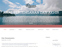 Tablet Screenshot of djaman.wordpress.com