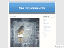 Tablet Screenshot of ainaflatjord.wordpress.com