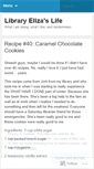 Mobile Screenshot of libraryeliza.wordpress.com