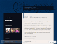 Tablet Screenshot of libraryeliza.wordpress.com