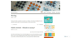 Desktop Screenshot of madaboutpatchwork.wordpress.com