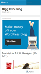 Mobile Screenshot of biggev.wordpress.com