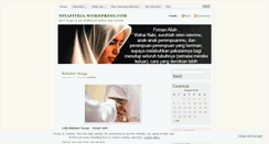 Desktop Screenshot of nitafitria.wordpress.com