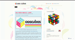 Desktop Screenshot of aoscubos.wordpress.com