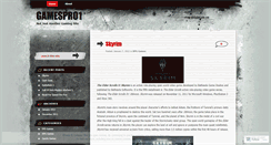 Desktop Screenshot of gamespro1.wordpress.com