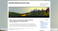 Desktop Screenshot of bolderpath.wordpress.com