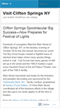Mobile Screenshot of cliftonspringsny.wordpress.com