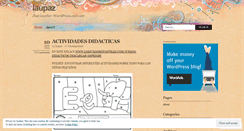 Desktop Screenshot of laupaz.wordpress.com