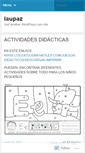 Mobile Screenshot of laupaz.wordpress.com