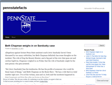 Tablet Screenshot of pennstatefacts.wordpress.com