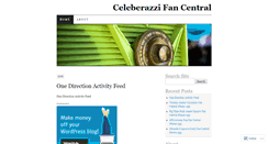 Desktop Screenshot of celeberazzi.wordpress.com