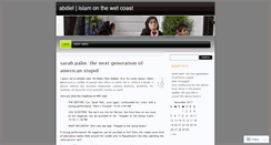 Desktop Screenshot of abdielbc.wordpress.com
