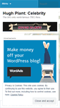 Mobile Screenshot of hughplant.wordpress.com