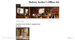Desktop Screenshot of maloryarchersofficeart.wordpress.com