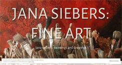 Desktop Screenshot of janasiebers.wordpress.com