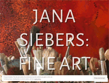 Tablet Screenshot of janasiebers.wordpress.com